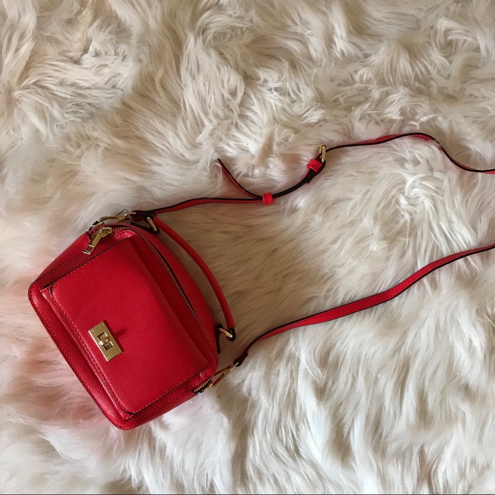Orange/Red Merona Crossbody Purse